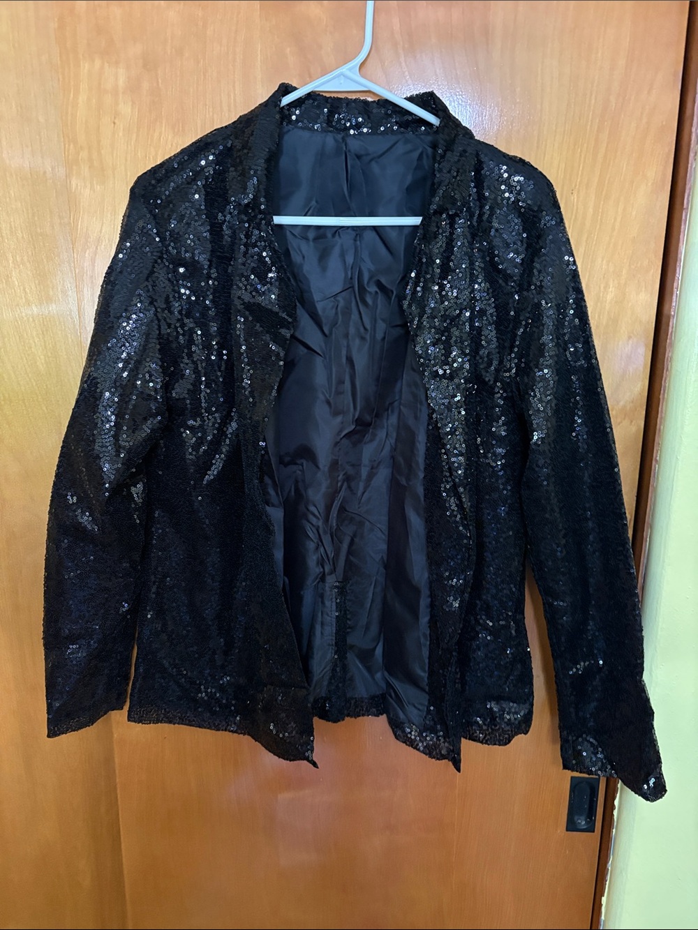 Unlisted Black Sequin Blazer Jacket